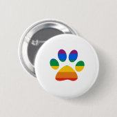 Gay Pride T - Shirt Button (Vorne & Hinten)