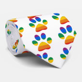 Gay Pride-T - Shirt Krawatte (Gerollt)