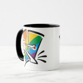 Gay Pride Tasse (Vorderseite Links)