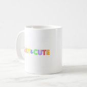 Gay Pride Tasse (Vorderseite Links)