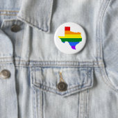 Gay Pride | Texas Rainbow Button (Beispiel)