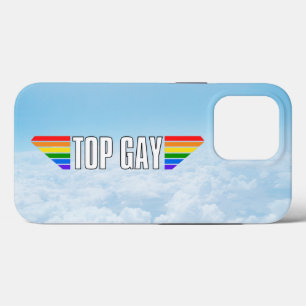 Gay Pride Top Gay Pride Rainbow Flag LGBT LGBTQ Case-Mate iPhone Hülle