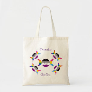 Gay Pride Triple Moon Goddess Pentagramm Tragetasche