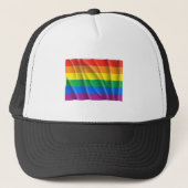 Gay Pride Truckerkappe (Vorderseite)