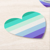 Gay Pride Untersetzer (angewinkelt)