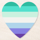 Gay Pride Untersetzer (Vorderseite)