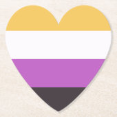 Gay Pride Untersetzer (Vorderseite)