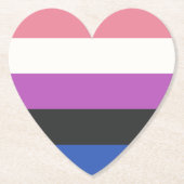 Gay Pride Untersetzer (Vorderseite)