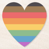 Gay Pride Untersetzer (Vorderseite)