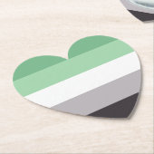 Gay Pride Untersetzer (angewinkelt)