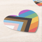 Gay Pride Untersetzer (angewinkelt)