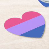 Gay Pride Untersetzer (angewinkelt)