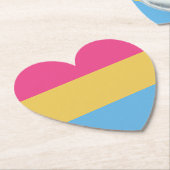 Gay Pride Untersetzer (angewinkelt)