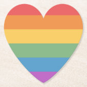 Gay Pride Untersetzer (Vorderseite)