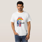 Gay Pride Vaters Tee Shirt (Vorne ganz)