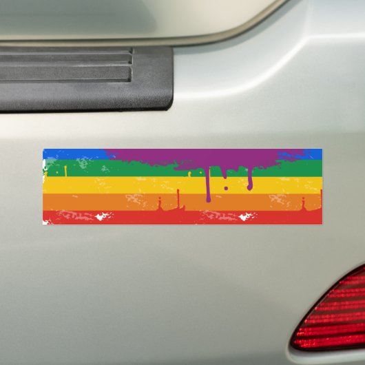 Gay Pride-Waren Autoaufkleber (Auf Auto)