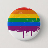 Gay Pride-Waren Button (Vorderseite)