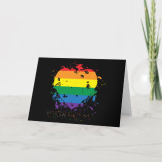 Gay Pride - wirst du mich heiraten? Feiertagskarte