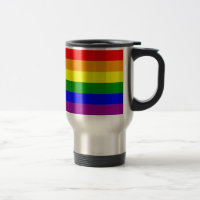 Gay Pride-Wrap um die Regenbogenflagge