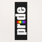 Gay Pride Yogamatte (Rückseite)