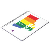 Gay Pride Zuhause | Insel Rhode Notizblock (Linke Seite)