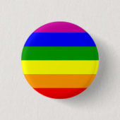 Gay Prideknopf/-flagge Button (Vorderseite)