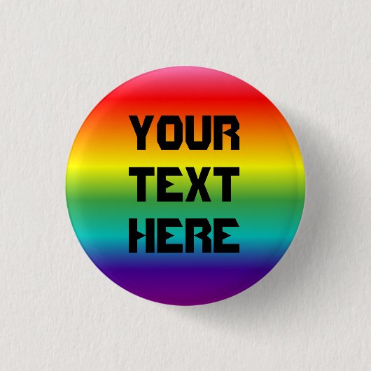Gay Pridesteigung Button (Vorderseite)