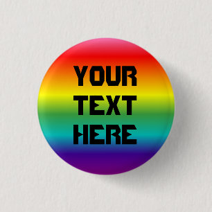 Gay Pridesteigung Button