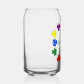 Gay Proud Irish LGBT Rainbow Kleeblatts Dosenglas (Rechts)