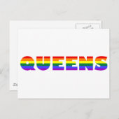 Gay Queens Postkarte (Vorne/Hinten)