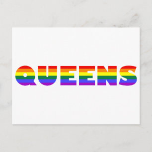Gay Queens Postkarte