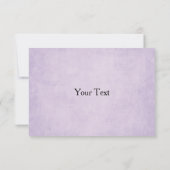 Gay Rainbow and Rings Wedding RSVP Karte (Rückseite)