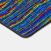 Gay Rainbow Flag Colors Geometric Design GLBTQ Schreibtischunterlage (Ecke)