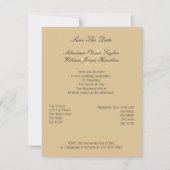 Gay Rainbow Liebe Herz in Sand Einladung (Rückseite)