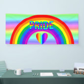 Gay Rainbow Pride Banner (Messe)