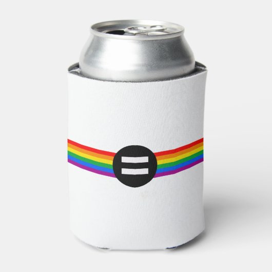 Gay Rights Flag Dosenkühler (Kanne Vorderseite)