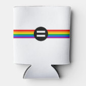 Gay Rights Flag Dosenkühler (Vorderseite)