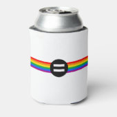 Gay Rights Flag Dosenkühler (Kanne Rückseite)