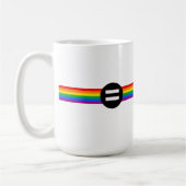 Gay Rights Flag Kaffeetasse (Links)