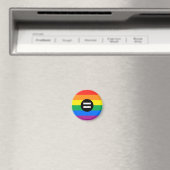 Gay Rights Flag Magnet (In Situ (Geschirrspüler))
