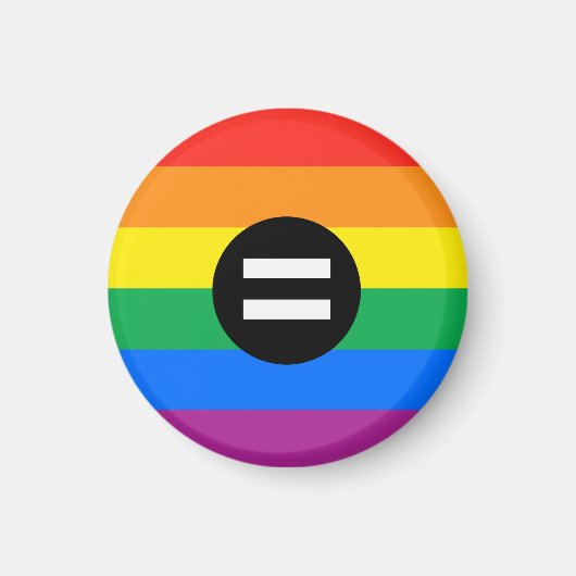 Gay Rights Flag Magnet (Vorne)