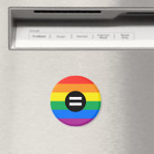 Gay Rights Flag Magnet (In Situ (Geschirrspüler))