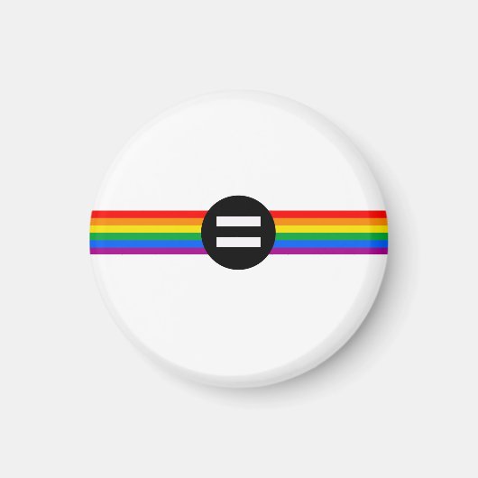 Gay Rights Flag Magnet (Vorne)