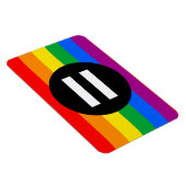 Gay Rights Flag Magnet (Rechte Seite)