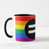 Gay Rights Flag Tasse (Links)