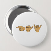 Gay Sign Button (Vorne & Hinten)
