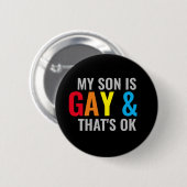Gay Son Button (Vorne & Hinten)