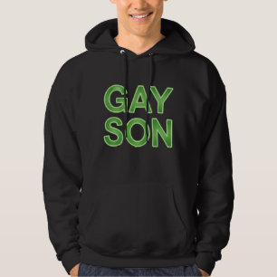 Gay Son Funny LGBTQ Pride Hoodie
