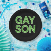 Gay Son Funny LGBTQ Pride Pappteller (Party)