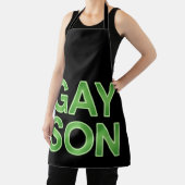 Gay Son Funny LGBTQ Pride Schürze (InSitu)